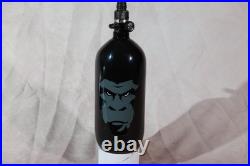 Guerilla 70/4500 Paintball HPA Carbon Fiber Tank Black With Neoprene Cover