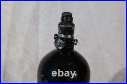 Guerilla 70/4500 Paintball HPA Carbon Fiber Tank Black With Neoprene Cover