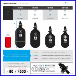 HK ARMY AeroLite 48ci/4500psi Smoke Carbon Fiber Air System Tank (52000204)