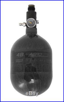 HK ARMY AeroLite Carbon Fiber HPA Paintball Tank 48ci / 4500psi Smoke