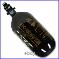 HK ARMY Rush Carbon Tank 80 / 4500 Black / Gold Pro Regulator