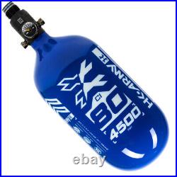 HK ARMY Rush Carbon Tank 80 / 4500 Blue/White Pro Regulator