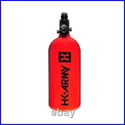 HK Army 48/3000 Compressed Air HPA Paintball Tank withRegulator Red HK Army 48/3000 Compressed Air HPA Paintball Tank withRegulator Red