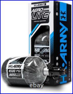 HK Army 68/4500 Aerolite Carbon Fiber HPA Compressed Air Paintball Tank System HK Army 68/4500 Aerolite Carbon Fiber HPA Compressed Air Paintball Tank System