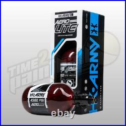 HK Army Aerolite 48/4500 Carbon Fiber Paintball / Airsoft Tank RED