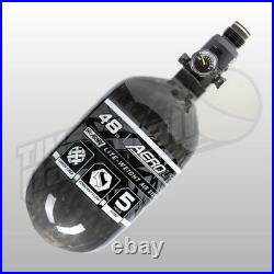 HK Army Aerolite 48/4500 Carbon Fiber Paintball / Airsoft Tank SMOKE