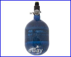 HK Army Aerolite 48/4500 Carbon Fiber Paintball HPA Air Tank Blue