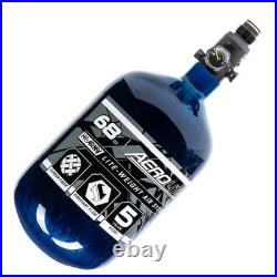 HK Army Aerolite 68/4500 Carbon Fiber Paintball / Airsoft Tank Blue