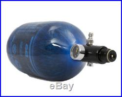 HK Army Aerolite 68/4500 Carbon Fiber Paintball HPA Air Tank Blue