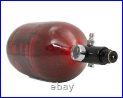 HK Army Aerolite 68/4500 Carbon Fiber Paintball HPA Air Tank Red