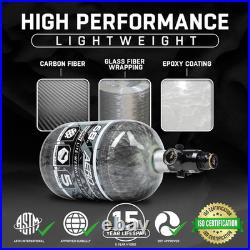 HK Army Aerolite Carbon Fiber HPA Compressed Air Paintball Tank System HK Army Aerolite Carbon Fiber HPA Compressed Air Paintball Tank System