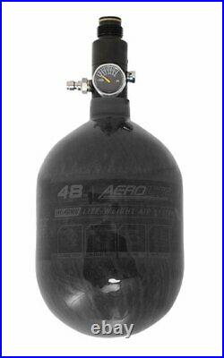 HK Army Aerolite Carbon Fiber HPA Paintball Tank Air System 48ci 4500 psi Smoke