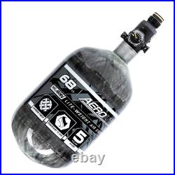 HK Army Aerolite Carbon Fiber Tank 68ci 4500psi Clear HK Army Aerolite Carbon Fiber Tank 68ci 4500psi Clear