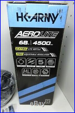 HK Army Aerolite Extra Lite 68/4500 Carbon Fiber Air Tank w Aerolite2 Pro Reg