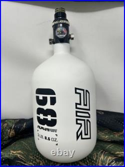 HK Army Alpha Air 68/4500 Carbon Fiber HPA Tank with HP8 Regulator Blizzard