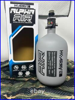 HK Army Alpha Air 68/4500 Carbon Fiber HPA Tank with HP8 Regulator Graphite HK Army Alpha Air 68/4500 Carbon Fiber HPA Tank with HP8 Regulator Graphite
