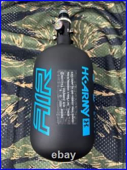 HK Army Alpha Air 77/4500 Carbon Fiber HPA Tank with HP8 Regulator Abyss