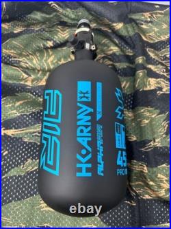 HK Army Alpha Air 77/4500 Carbon Fiber HPA Tank with HP8 Regulator Abyss
