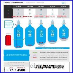 HK Army Alpha Air 77 / 4500 TANK BOTTLE ONLY TOXIC Grey / Green