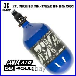 HK Army HSTL 68/4500 Carbon Fiber HPA Compressed Air Paintball Tank Blue