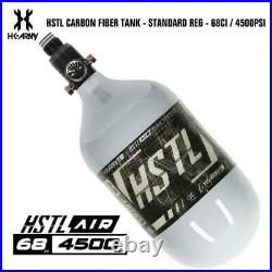 HK Army HSTL 68/4500 Carbon Fiber HPA Compressed Air Paintball Tank Grey