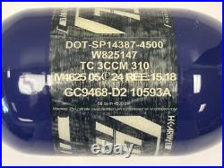 HK Army HSTL 68/4500 Carbon Fiber HPA Compressed Air Tank Standard Reg 05/24 HK Army HSTL 68/4500 Carbon Fiber HPA Compressed Air Tank Standard Reg 05/24