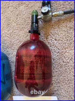 HK Army? Red Aerolite Carbon Fiber HPA Paintball Tank 48ci 4500psi