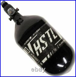 HK HSTL 68ci / 4500psi Carbon Fiber HPA Air Bottle Paintball Tank System Black