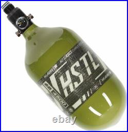 HK HSTL 68ci / 4500psi Carbon Fiber HPA Air Bottle Paintball Tank System Olive