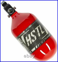 HK HSTL 68ci / 4500psi Carbon Fiber HPA Air Bottle Paintball Tank System Red