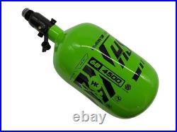 HSTL Carbon Fiber Tank Standard Reg 68ci / 4500psi Neon Green/Black