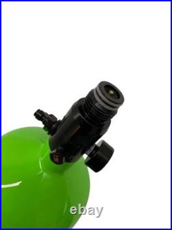 HSTL Carbon Fiber Tank Standard Reg 68ci / 4500psi Neon Green/Black