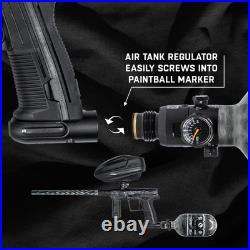 HSTL HPA Air System 48ci/4500psi Lightweight Carbon Fiber Tank with 800psi HSTL HPA Air System 48ci/4500psi Lightweight Carbon Fiber Tank with 800psi