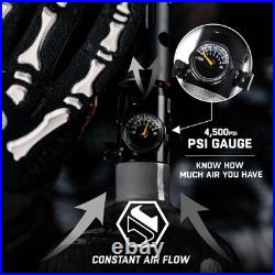 HSTL HPA Air System 48ci/4500psi Lightweight Carbon Fiber Tank with 800psi HSTL HPA Air System 48ci/4500psi Lightweight Carbon Fiber Tank with 800psi