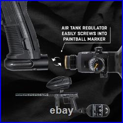 HSTL HPA Air System 48ci/4500psi Lightweight Carbon Fiber Tank with 800psi HSTL HPA Air System 48ci/4500psi Lightweight Carbon Fiber Tank with 800psi