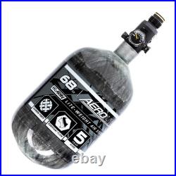 HSTL HPA Air System 68ci/4500psi Lightweight Carbon Fiber Tank with 800psi