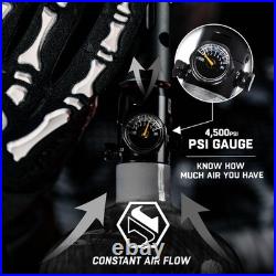 HSTL HPA Air System 68ci/4500psi Lightweight Carbon Fiber Tank with 800psi