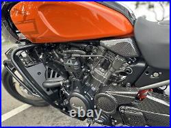 Harley Davidson Pan America 1250 2021+ Carbon Fiber Tank Side Infill Twill