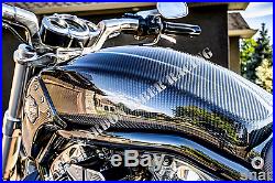 Harley-Davidson VRSCF V-Rod Muscle 2009-2017 Tank Cover Carbon Fiber