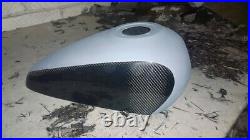 Harley Davidson XR1200 Paintable REAL CARBON FIBRE Tank Cover