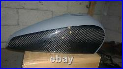 Harley Davidson XR1200 Paintable REAL CARBON FIBRE Tank Cover
