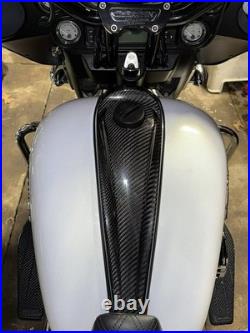 Harley Touring Carbon Fiber Tank Console 2008-23 Fast Free Shipping