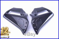 Harley V-Rod Muscle 100% Carbon Fiber Tank Side Cover Panel Emblem Fairing VRSCF