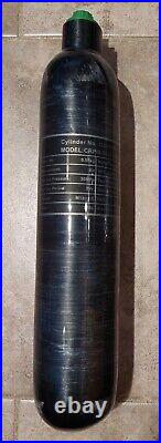 Hexger Tech/Tuxing 4500Psi Carbon Fiber Bottle 0.5L PCP Cylinder 300Bar M18x1.5