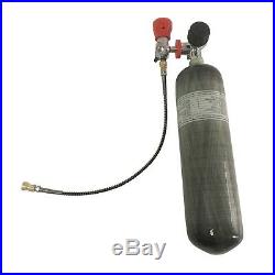 Hunting 3L CE 4500Psi Carbon Fiber Hpa Tank Paintball PCP Cylinder Refill Sets