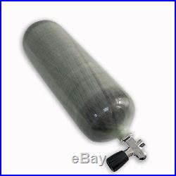 Hunting 9L CE 4500Psi Scba Bottle Carbon Fiber Hpa Tank PCP Cylinder with Valve