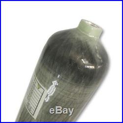 Hunting Carbon Fiber 3L CE Scuba Air Cylinder 4500psi PCP Tank Thread M181.5