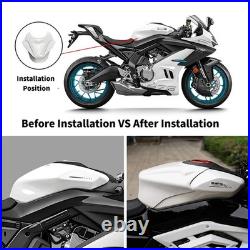 Hydro Dip Carbon Fiber Tank Cap Cover for CFMOTO 675SS / 675NK Lightweight