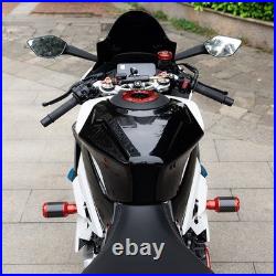 Hydro Dip Carbon Fiber Tank Cap Cover for CFMOTO 675SS / 675NK Lightweight