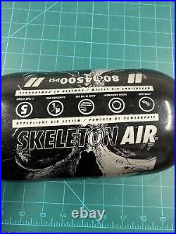 INFAMOUS Skeleton Air 80ci 4500psi HPA bottle. Just re-certified 09/24. RARE